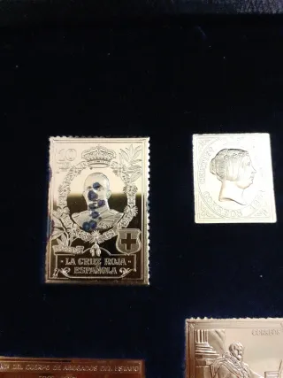 Monedas Plata 925 Chap⁹adas Oro