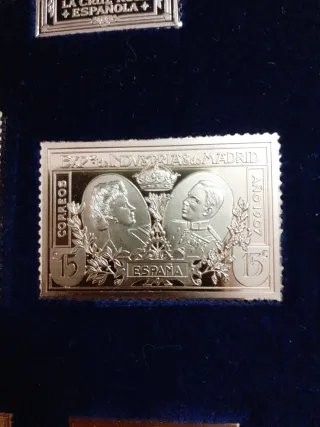 Monedas Plata 925 Chap⁹adas Oro