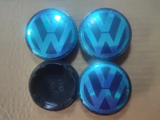 Tapabujes Volkswagen 69mm centro rueda llanta logo