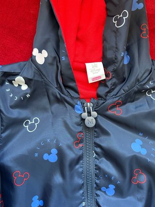 Giubbotto anti vento neonato Mickey Mouse