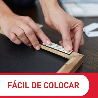 Command Tiras Adhesivas para Colgar Cuadros, 8 par