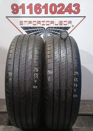 215 65 17 V GOODYEAR RUEDA AL 90% VIDA UTIL