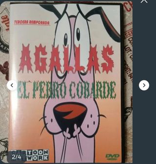 Agallas El Perro Cobarde DVD Primera Temporada