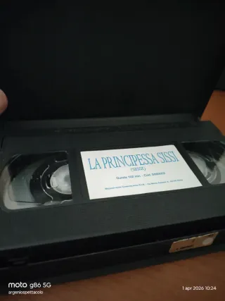 VHS Romy Schneider - Trilogia Completa Sissi