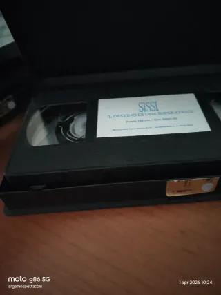 VHS Romy Schneider - Trilogia Completa Sissi