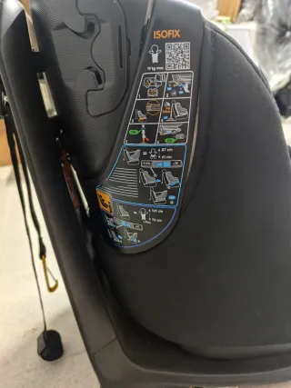 Seggiolino auto bebé Isofix 360°