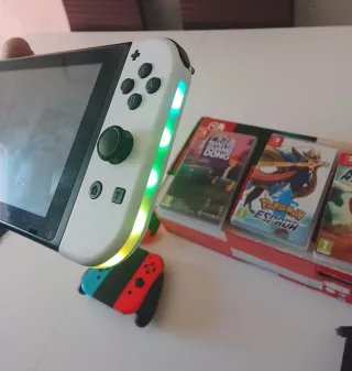 Nintendo Switch Blanca + Juegos