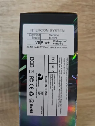 Intercomunicador Moto EJEAS V6 Pro