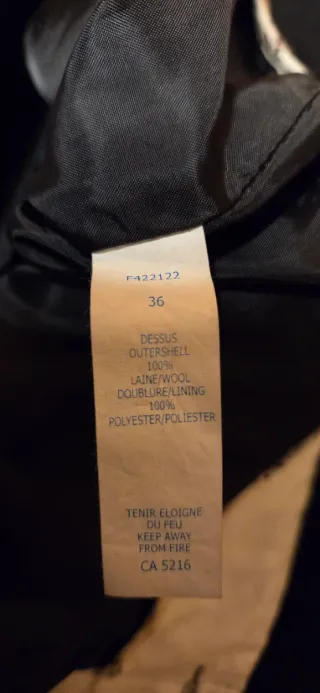 Pantalón ikks  Raya Diplomática Negro/Gris