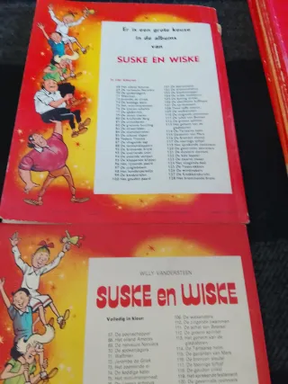 Dos cómics suske en wiske