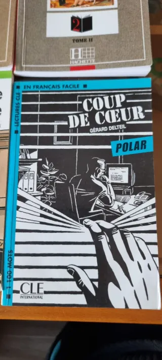 Lote de 8 libros para aprender francés