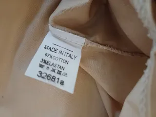 Camicia Zeta Otto Beige XL Ruffle