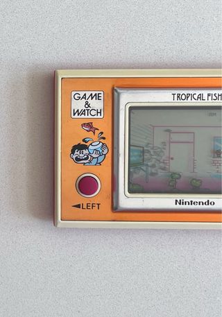 Tropical Fish Game Watch Nintendo