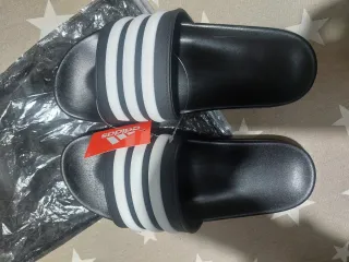 Ciabatte Adidas nere taglia 39