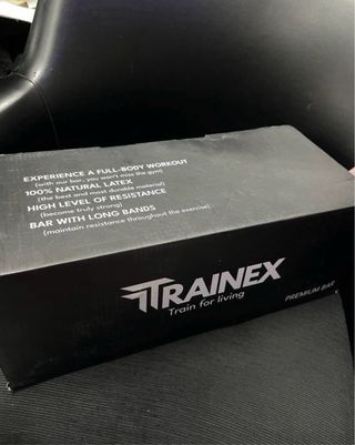 TRAINEX Gomas Elásticas + Barra (100 KG)