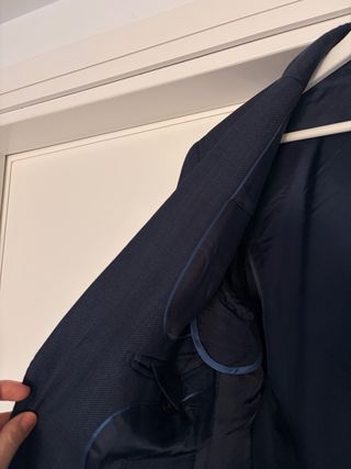 Blazer ojo de perdiz traje Hackett 38R=M