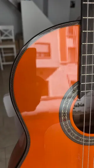 Guitarra Flamenca Naranja RUBIA