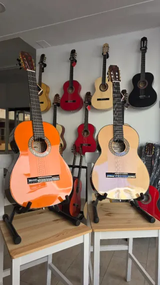Guitarra Flamenca Naranja RUBIA