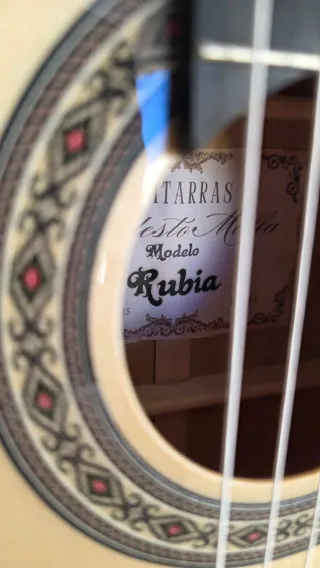 Guitarra Flamenca Naranja RUBIA