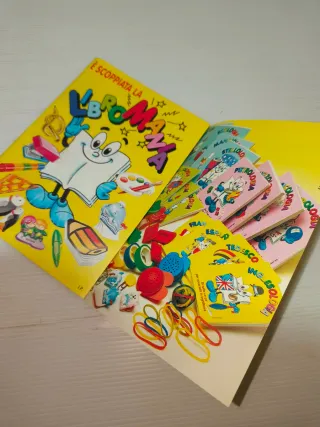 Depliant Libromania Mulino Bianco Anni 90