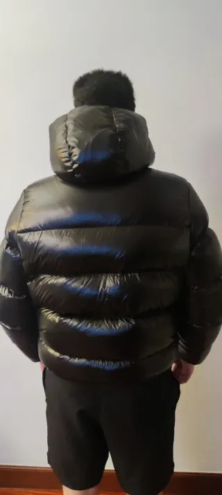 Plumas Zara Negro Talla M