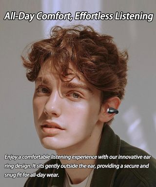 Laxon Auriculares inalámbricos Bluetooth 5.3 con c