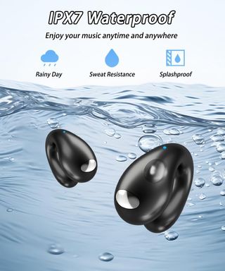 Laxon Auriculares inalámbricos Bluetooth 5.3 con c