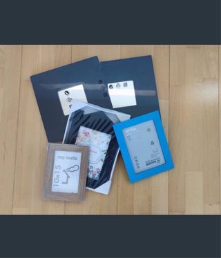 Lote 2 Specchi Ikea e 3 Cornici Fotografiche Varie