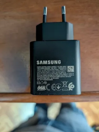 Cargador Samsung 45W Negro