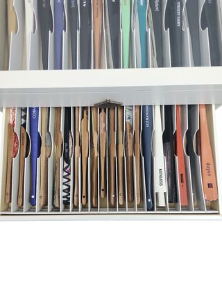 Collezione di ventagli da collezione