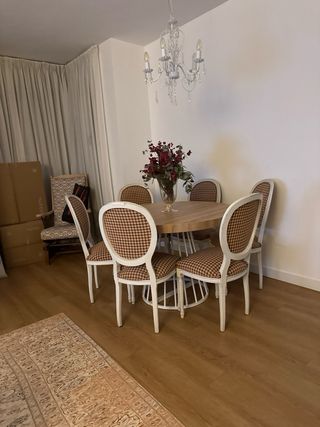 6 Sillas de Comedor Estilo Clásico