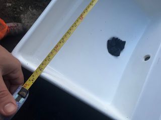 Lavabo de baño blanco