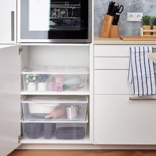 Scatole di stoccaggio Grizzly 3 x 25 L grandi con t