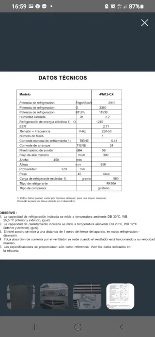 Aire Acondicionado Portátil Ariston