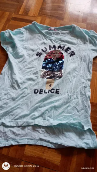 Camiseta niña Summer Delice talla 13 0 14