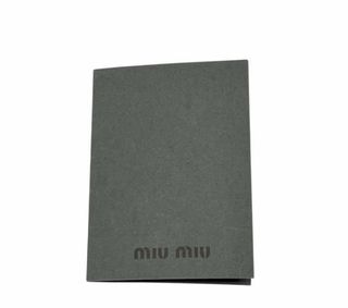 Borsa Miu Miu Harlequin in pelle metallizzata