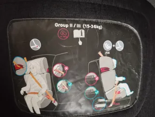 Silla coche niño grupo 15-36kg