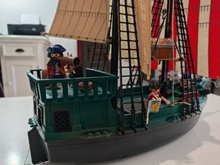 Barco Pirata Playmobil 3550 Verde Nero