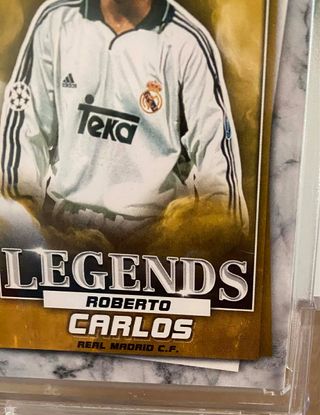 Roberto Carlos #194 Real Madrid Topps UCL Legends