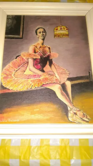 Pintura de bailarina Antonio Gallardo