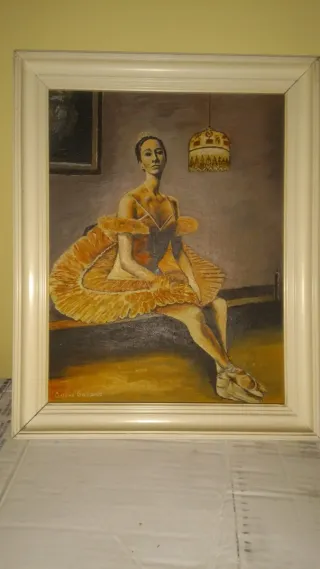 Pintura de bailarina Antonio Gallardo