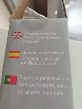 Soporte para revistas o otras cosas nuevos fácil