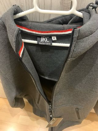 Chaqueta Polar JRC Talla M Gris