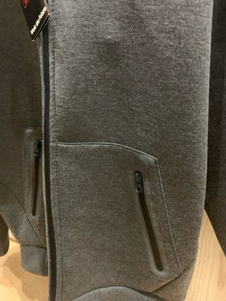 Chaqueta Polar JRC Talla M Gris