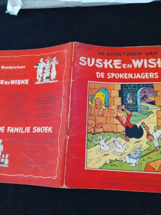 Cómics suske en wiske 1958