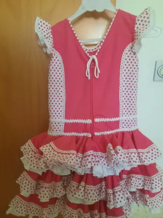 Traje de flamenca para niña