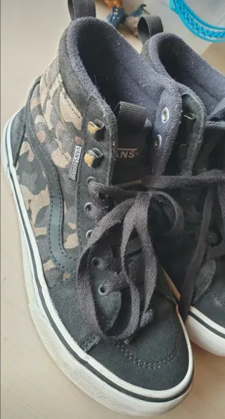 Botas Vans Negras Número 33