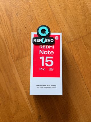 Xiaomi Redmi Note 15 Pro | Version 5G | Sin abrir