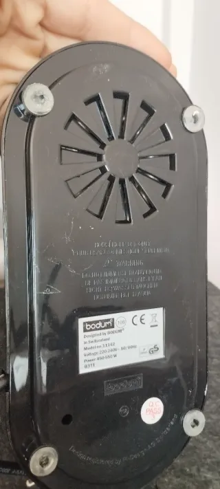 Cafetera Bodum Negra