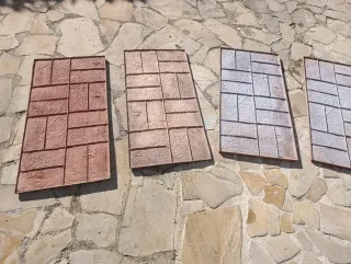 Molde hormigón impreso para pavimentos